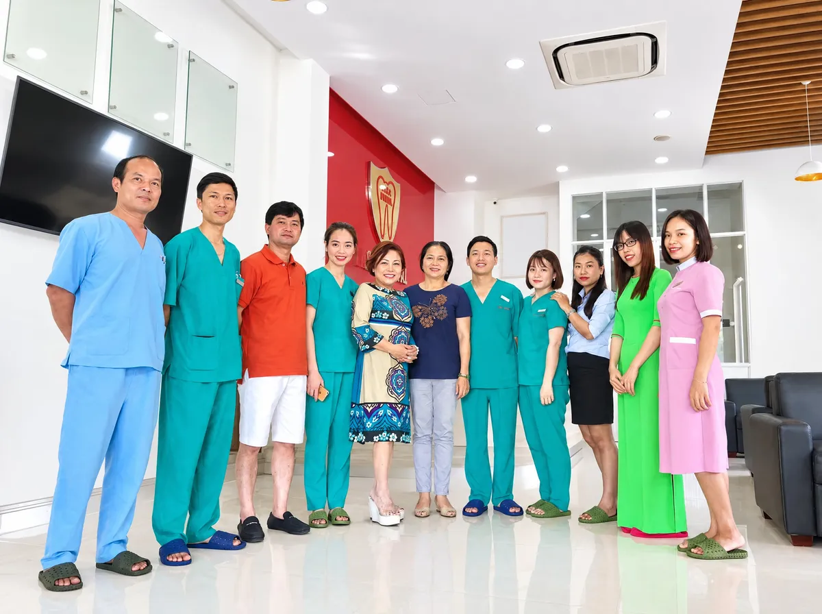 Sảnh đón của phòng khám